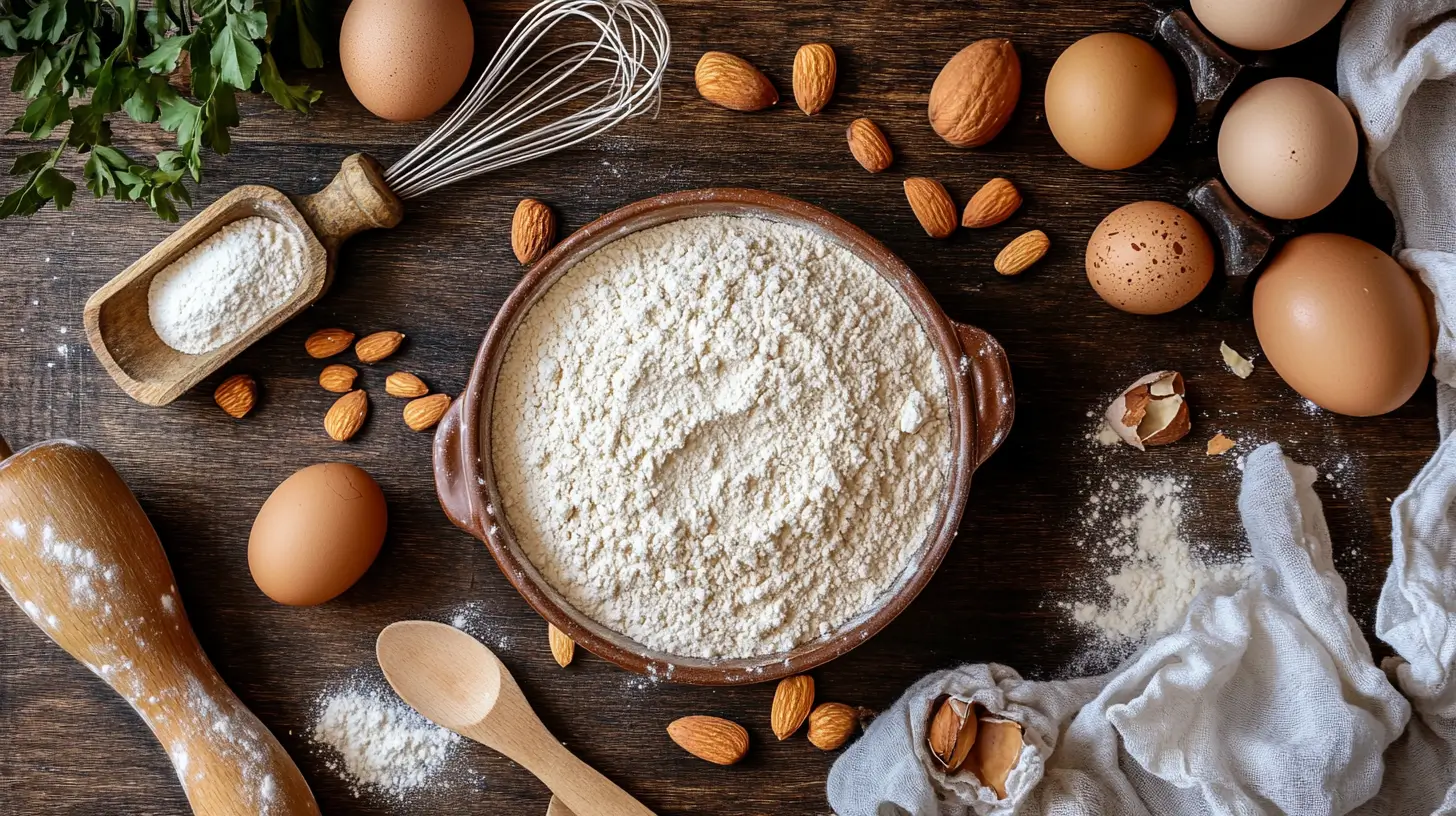 Can I use almond flour instead of all-purpose flour?