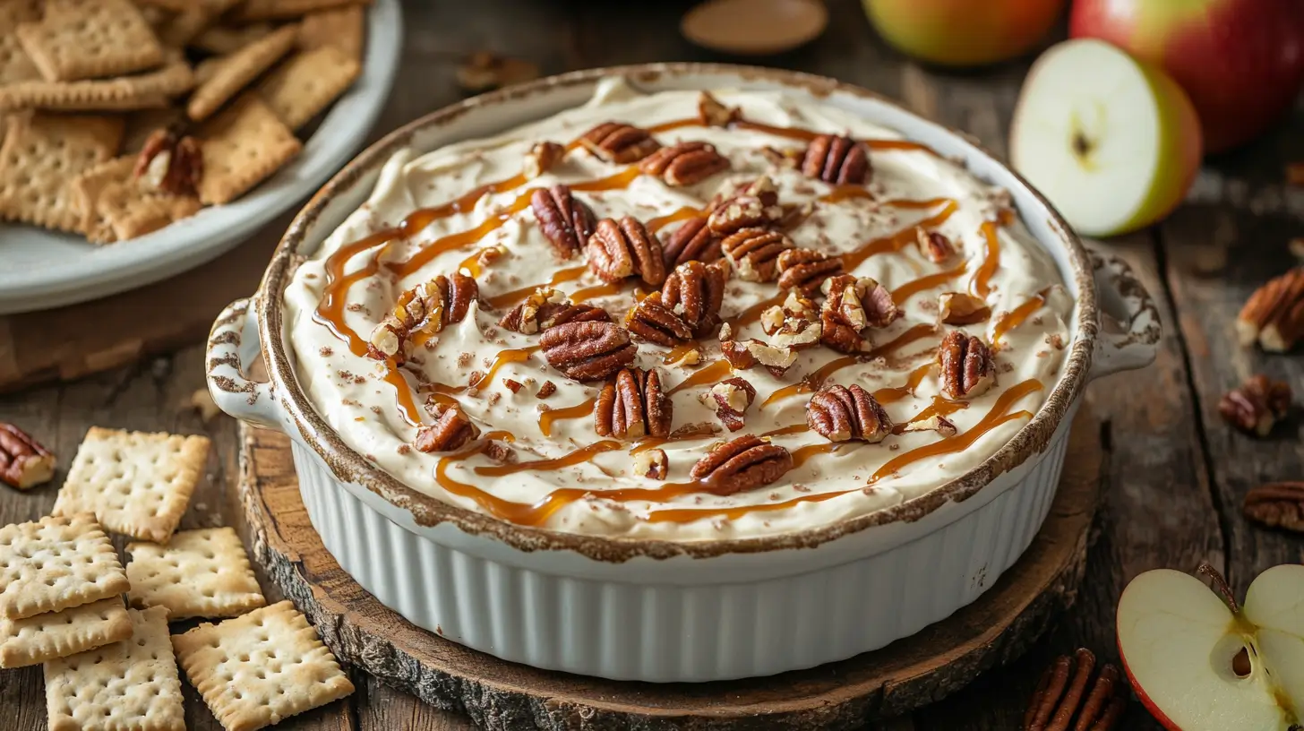 No Bake Pecan Pie Dip